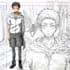 draw anime character design sheet
