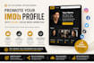 promote your imdb profile with organic social media marketing