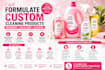 formulate cleaning products detergent liquid soap and cleaners