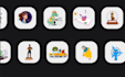 create character mascot rive, lottie animations web and app
