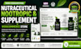 create high converting nutraceutical nootropic and supplement woocommmerce store