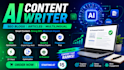 write ai powered content writing