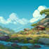 create 2d environment and game background for you