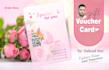 design urgent voucher, coupon, gift certificate