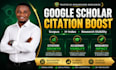 increase google scholar citation, scopus citation, backdated citation, h index