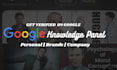 edit claim and create verified, standard google knowledge panel knowledge graph