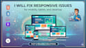fix responsive issues for mobile tablet and desktop
