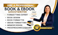 write book design proofreading editing book formatting memoir editing