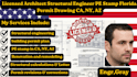 licensed structural engineer permit drawings texas california florida pe stamp