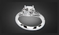 design custom 3d rings, necklaces and jewelry rendering
