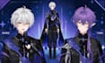 create custom live2d male vtuber model for avatar streaming