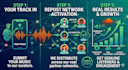 do organic promotion through repost partner networks on soundcloud