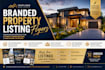 create branded property listing flyers and marketing materials for agents
