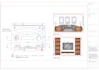 draw autocad 2d plan, furniture layout, section and elevation