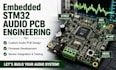 audio pcb design with stm32  sd dac op amps  class d amplifiers mems microphones