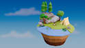create low poly stylized game assets and props in blender