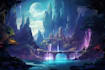 create fantasy environment concept art