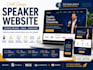 coaching website, consultant website, keynote speaker website in wordpress, wix