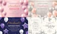 design editable birthday invitation cards in canva