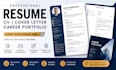 create ats resume , cv, cover letter