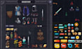 do pixel art icon an props pixel sprite sheet animation pixel game art UI design