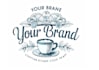 create hand drawn coffee shop logo for your cafe