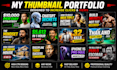 create CTR boosting youtube thumbnail in 24hrs
