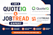 setup quoteiq and jobtread CRM, automation, estimates, workflow