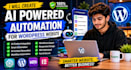 create ai powered automation for wordpress website