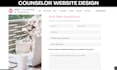 consultation website conselling booking website wix consultant website redesign