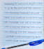 write handwritten notes, letters and documents neatly