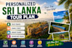create a personalized sri lanka travel itinerary