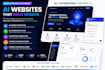build an ai website with chatbot and automation