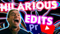 edit high retention gaming videos and funny moments