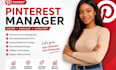 be your expert pinterest manager