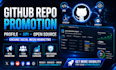grow your github repo, profile  API for more visibility and organic traffic