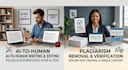 check, humanize, and summarize your ai text