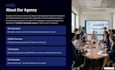 create investor pitch decks, sales presentations
