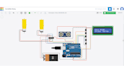 build arduino line following robot with thinkercad simulation