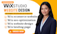 design wix studio website redesign wix ecomerce wix developer wix seo wix velo