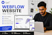 develop modern webflow website, figma to webflow, webflow cms, framer developer