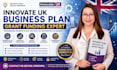 develop a business plan for the innovate UK grants