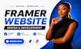 design framer,redesign framer website framer landing page