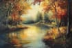 landscape oil painting art