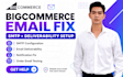fix bigcommerce email deliverability smtp notification failures