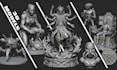 sculpt 3d printable miniatures tabletop figurines action figures poseable models