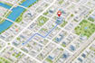 design professional office map, company location map and custom google map