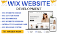 build ai wix ecommerce store with booking system, SEO optimization, sales funnel