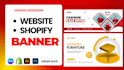 design website banner redesign website banner design shopify banner redesign web