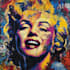 create unique graffiti style pop art portrait